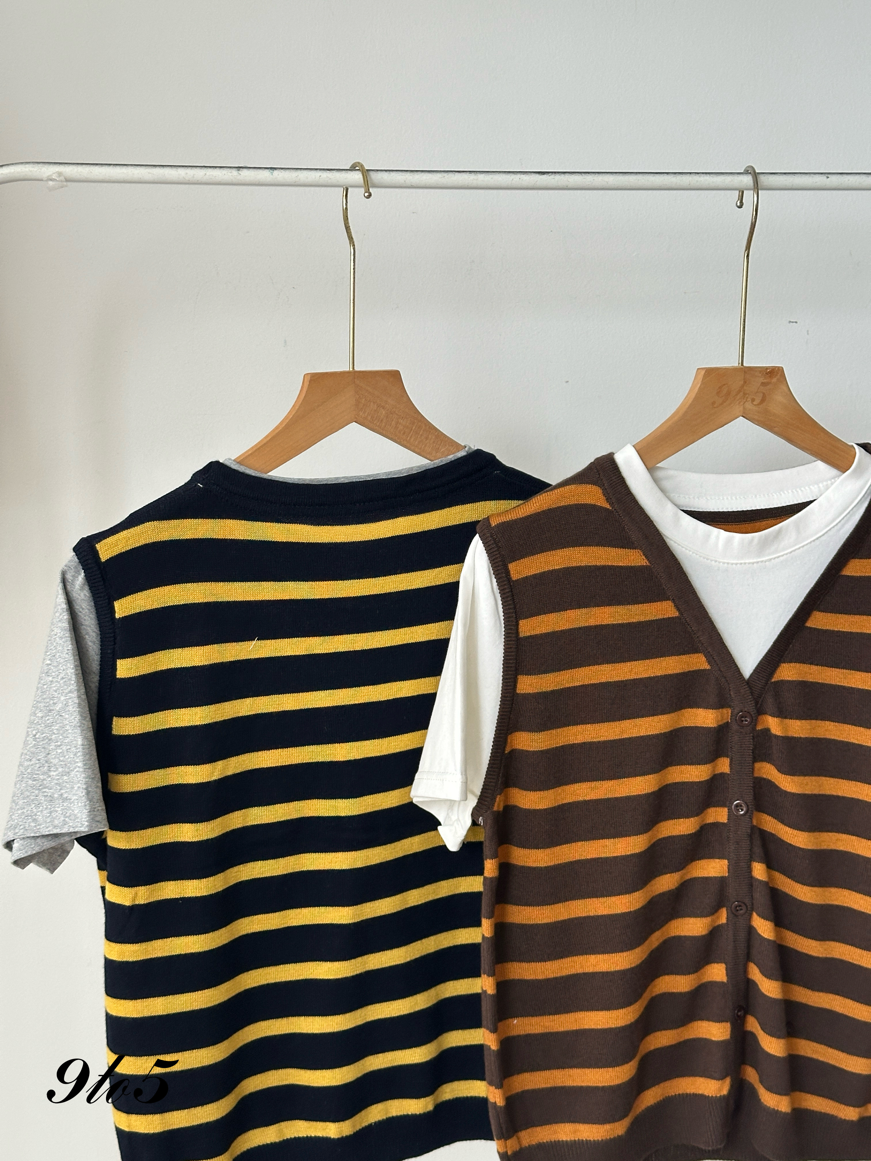 T4015 Fake Two-Piece Top - 4 Colors 