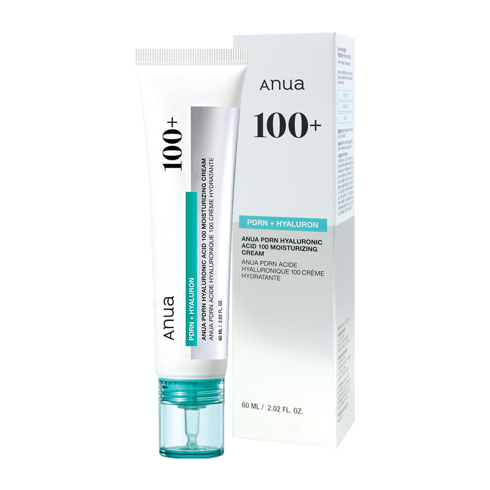 韓國ANUA PDRN 透明質酸100光澤保濕霜  60ml＋60ml（1套二支）