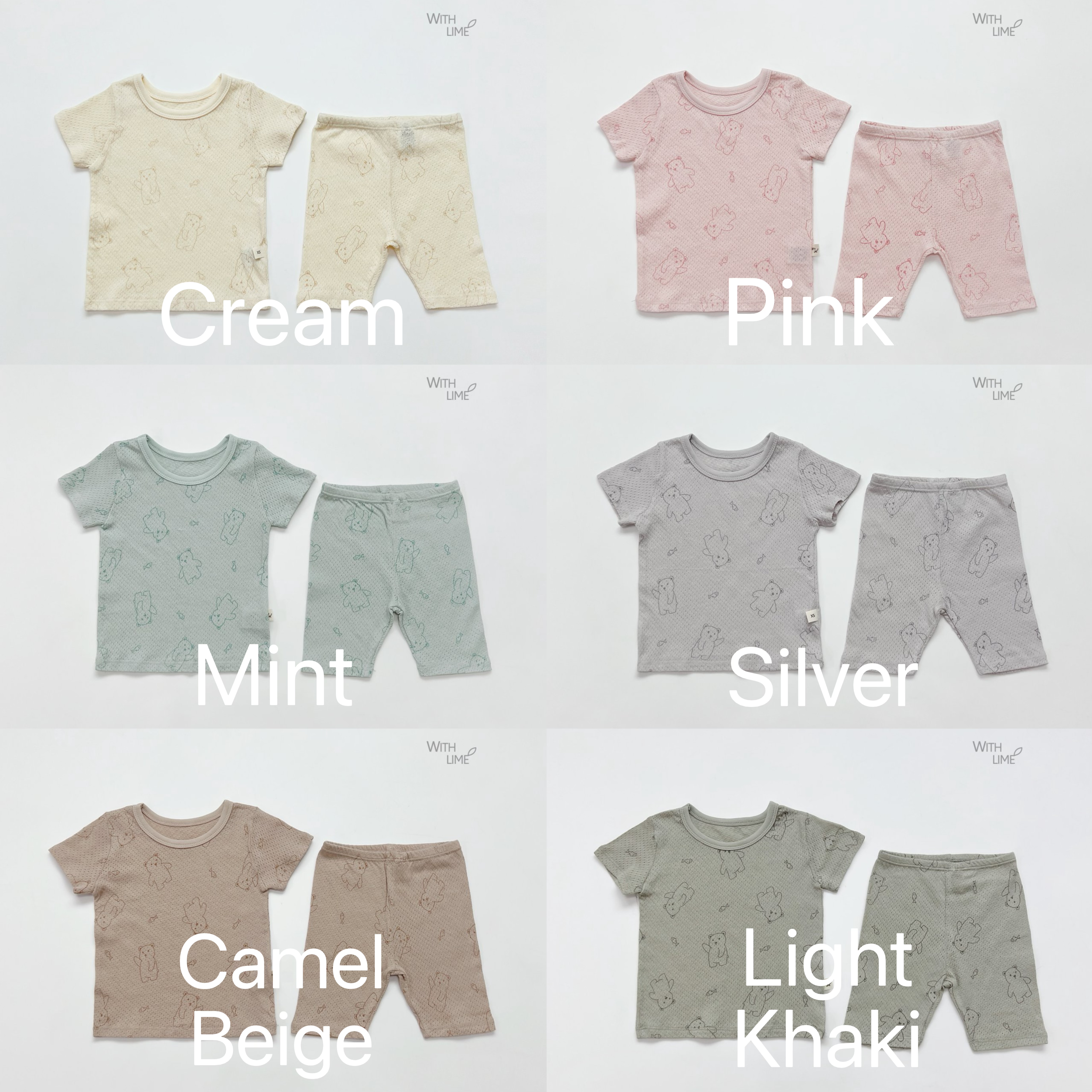 Fish Bear Loungewear Set