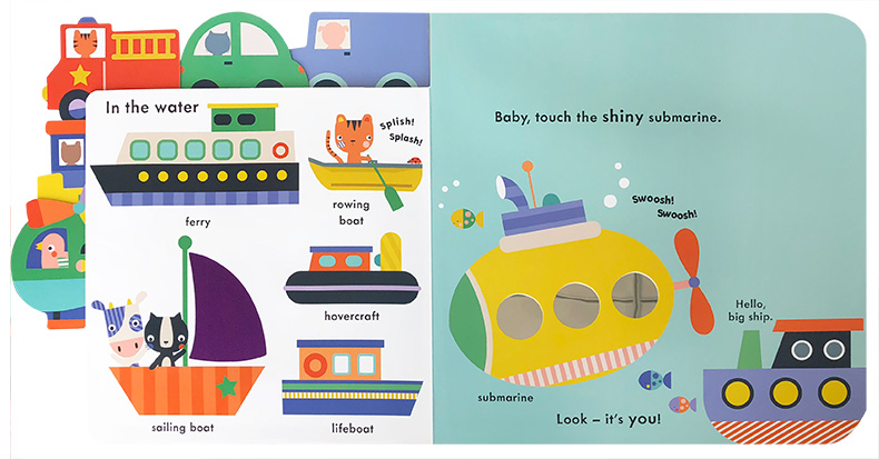 Ladybird Baby Touch 系列 Vehicles