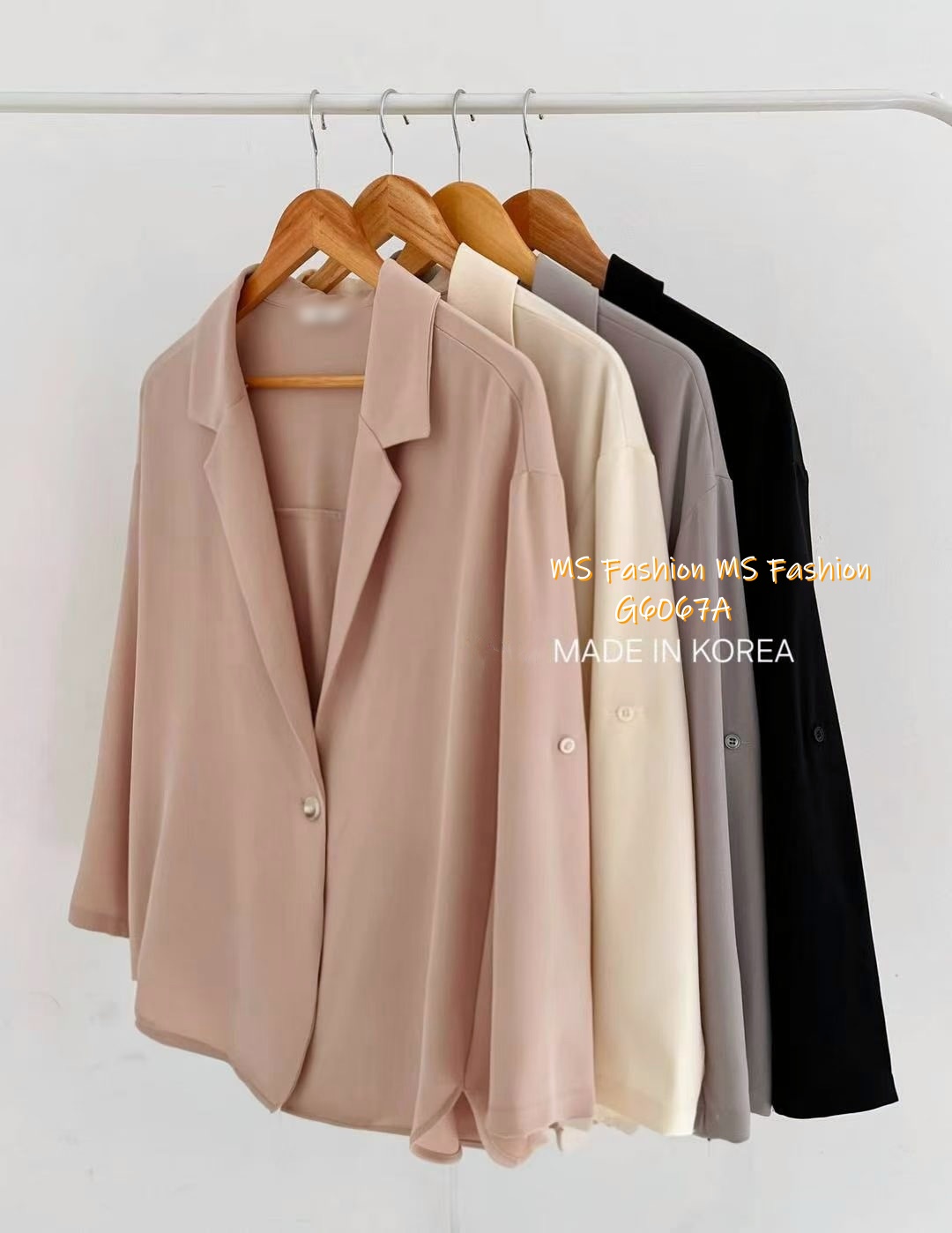 G6067 韓國🇰🇷高質靚料薄外套