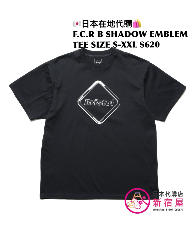 F.C.REAL BRISTOL GODDESS TEE/ SPIRIT TEE/ SHADOW EMBLEM TEE/ 56STARS TEE 