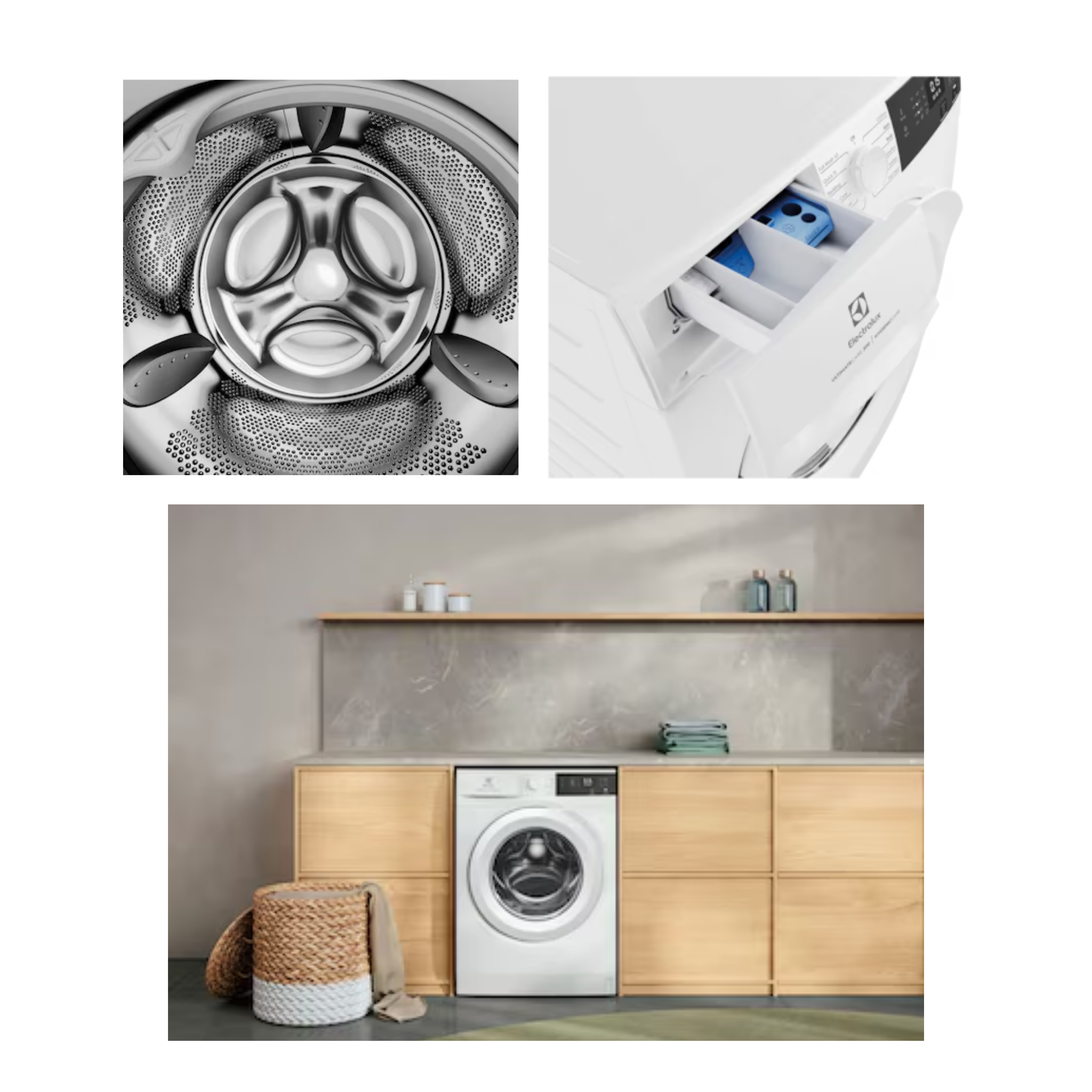 Electrolux 8kg UltimateCare 300 Front Load Inverter Washer (EWF8024D3WC)