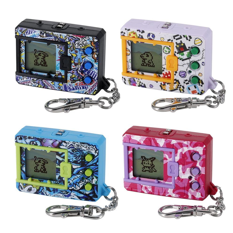 (預訂訂金 $100) (總價 $138) Bandai 數碼暴龍機 Digimon Original New Wave 3 (塗鴉加布獸 Graffiti Gabumon / 像素數碼蛋 Pixel Digiegg / 數碼進化加布獸 Digivolution Gabumon / 數碼迷彩 Digimon Camouflage) (行版) 