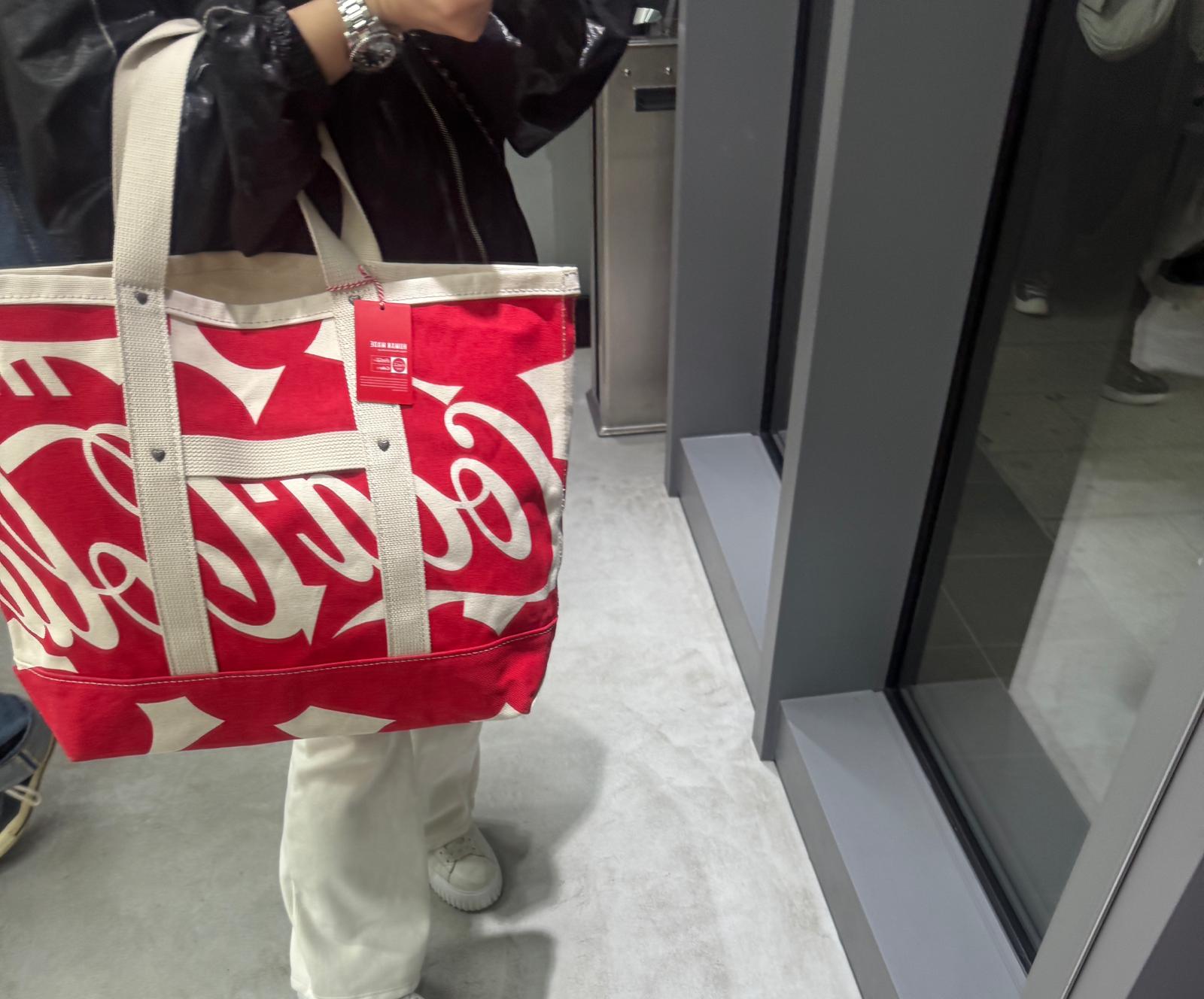 Human made x Coca-Cola limited Canvas bag
