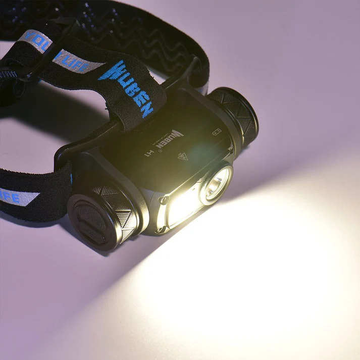WUBEN H1 1200流明最亮可充電戶外健行頭燈