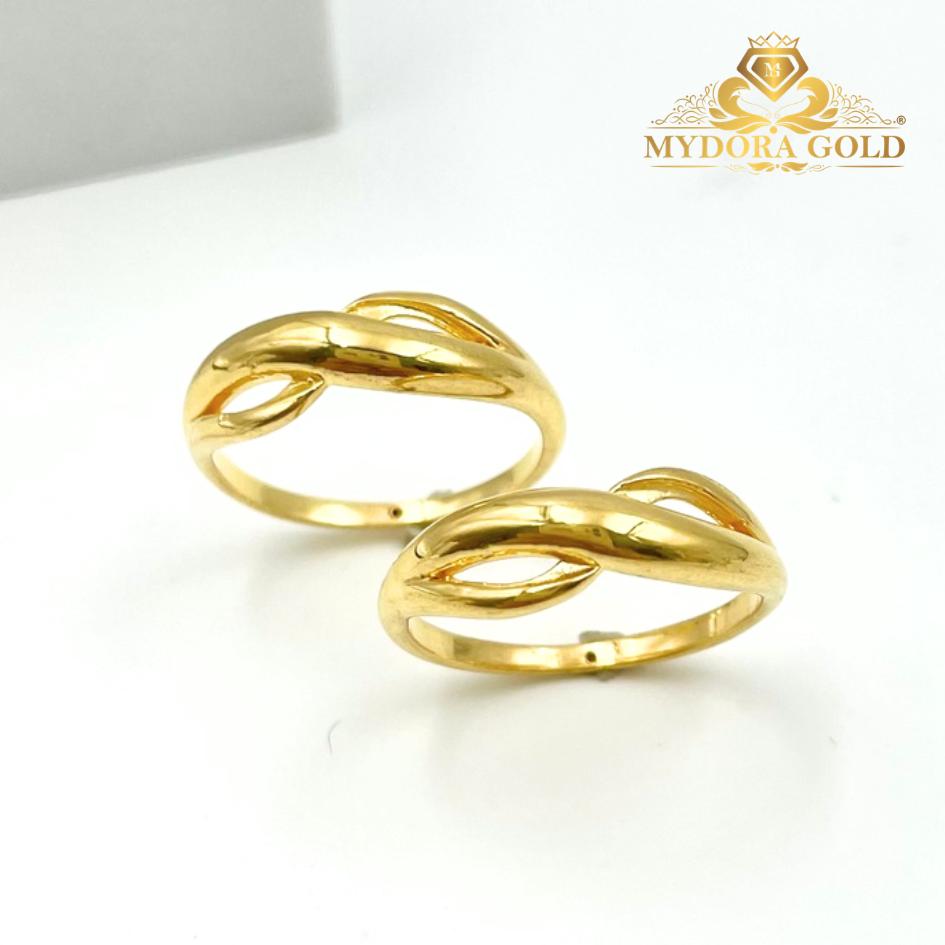 MYDORA Cincin Silang Seri (5G) l EMAS 916/ 22K