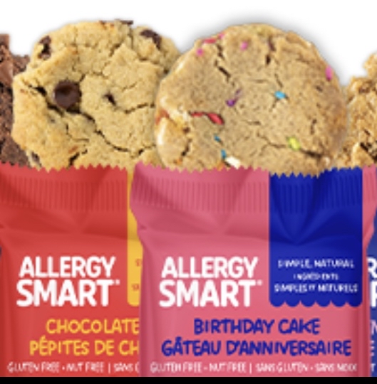 加拿大直送 Allergy Smart Mini Cookies 兒童安全迷你曲奇 (24 x 25g)