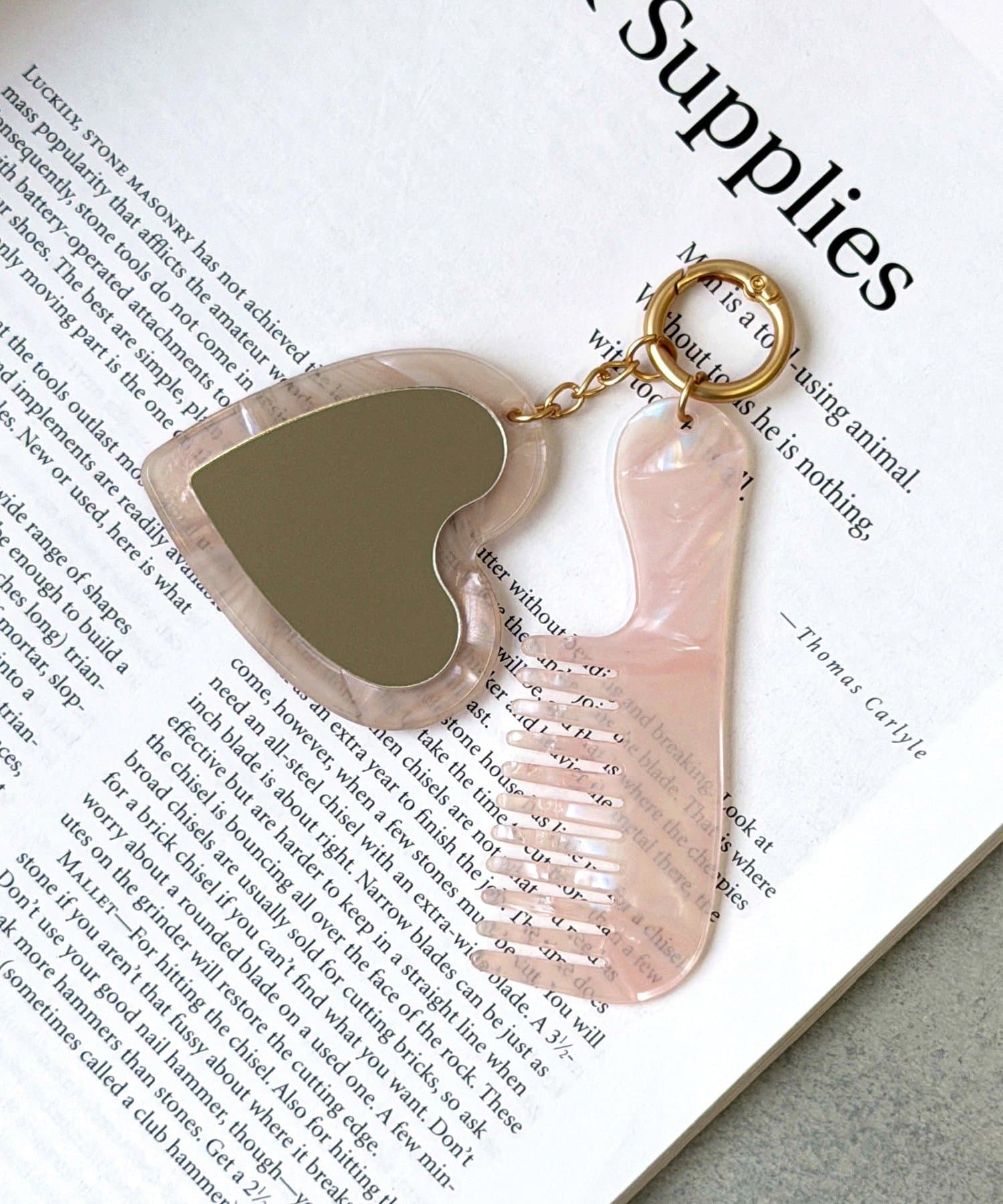 日本 3coins 梳妝鏡組包