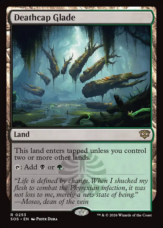 [EN] [Foil] Deathcap Glade [SOS-253] R