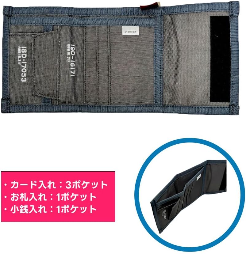 🆕【⭐訂購⭐】🌀 🇯🇵 日本直送 JR貨運官方18D/19D貨櫃鐵路 雙面 掛繩三折銀包🌀[ELID-0072][261010]
