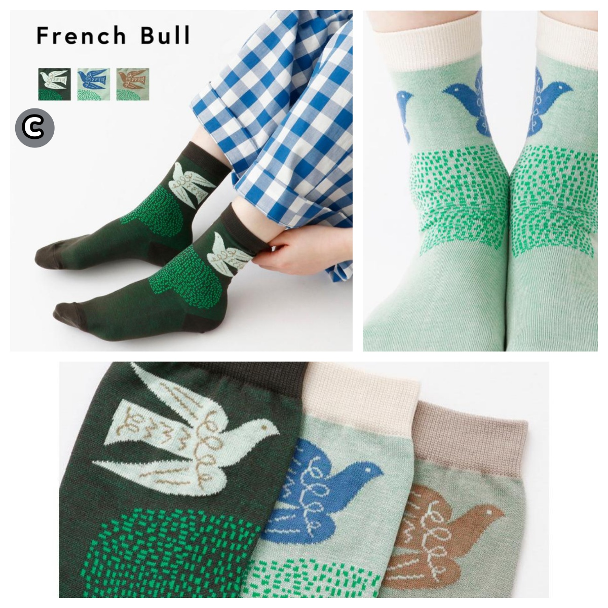🧦日本🇯🇵 French Bull Socks 棉質襪仔 一套3對✨