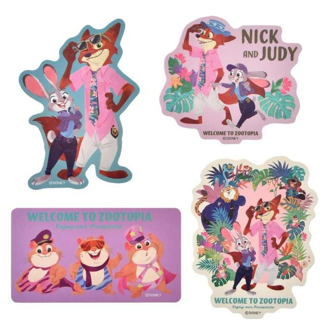 🌸 【預訂】Sticker Set - TROPICAL ZOOTOPIA