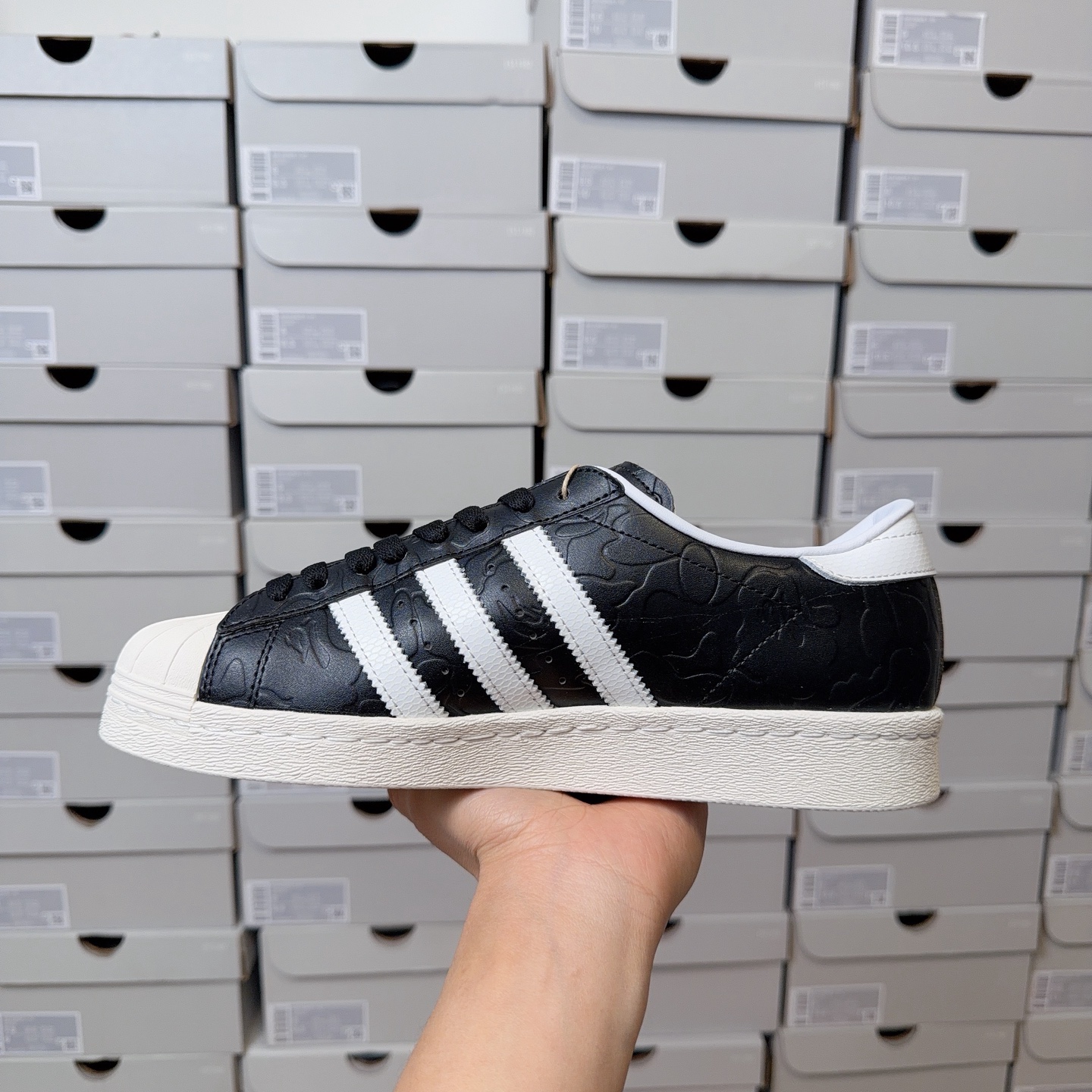 Adidas Superstar Atmos x BAPE 25th Anniversary JQ3666