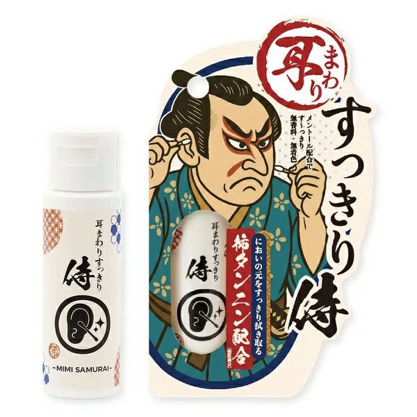 日本製 Tobi LAB 武士耳部清潔液 30ml｜耳周清爽神器