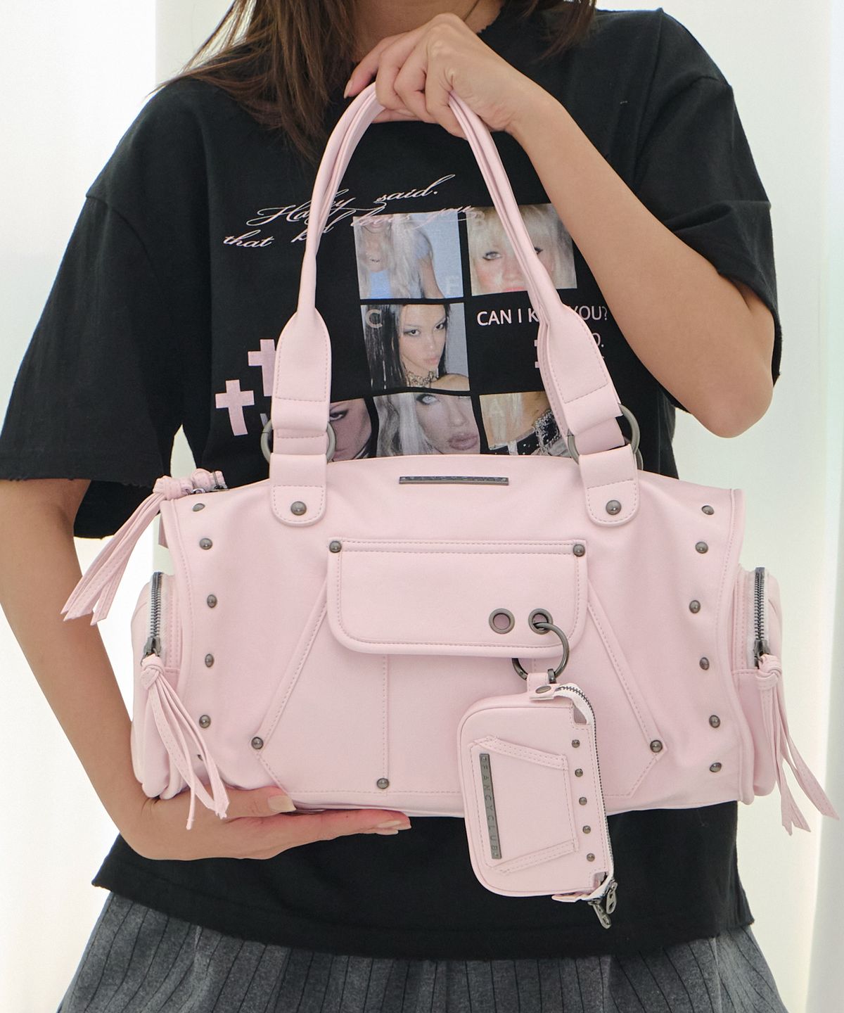 [FANCY CLUB] VEIL STUD BAG & WALLET (3款)