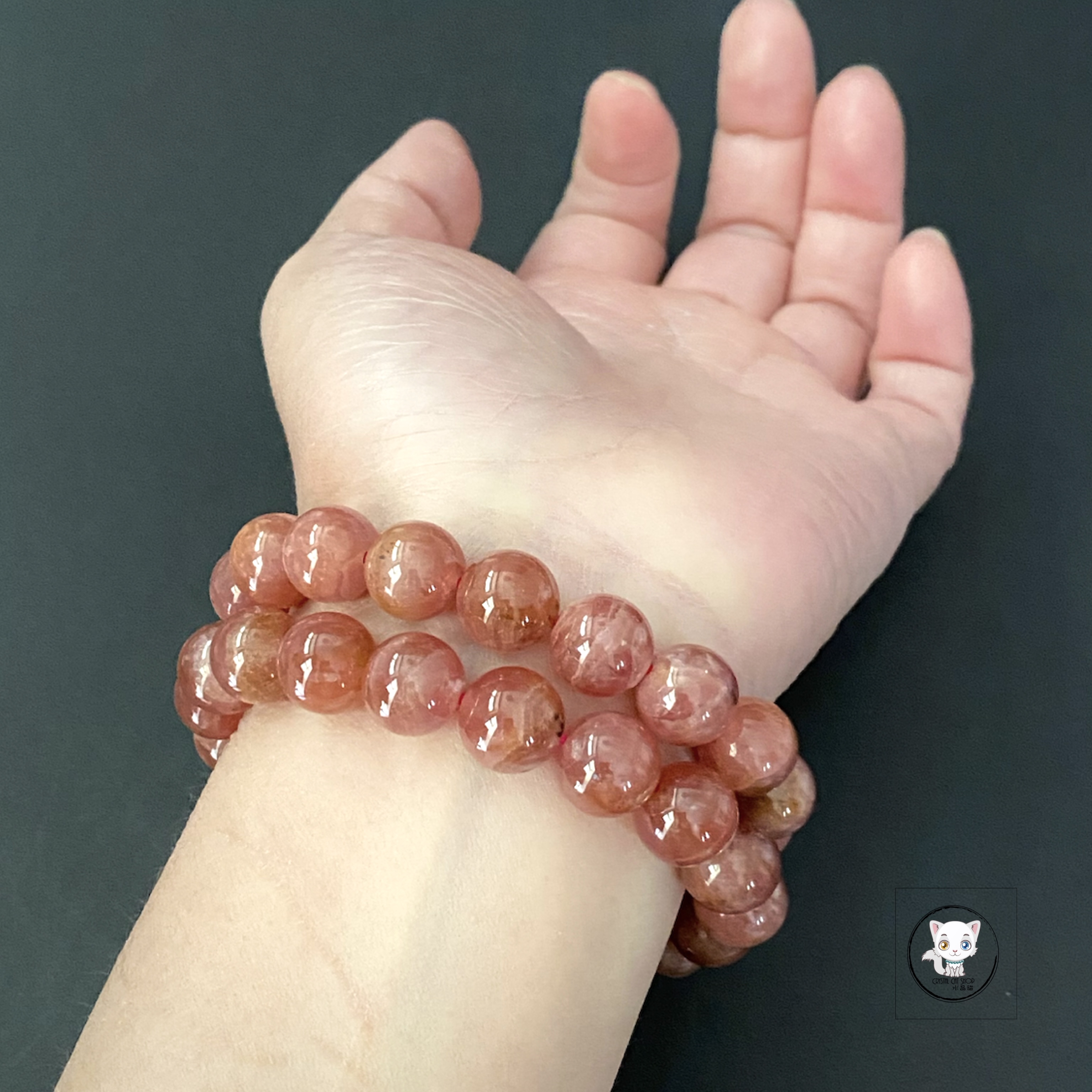 阿根廷紅紋石手鏈 11mm