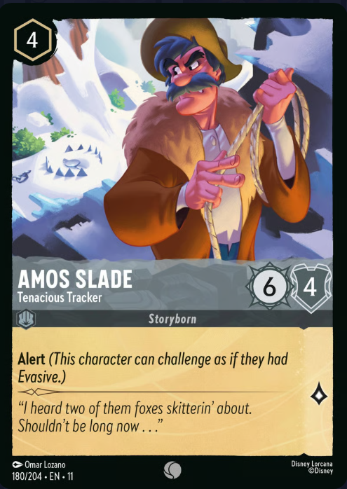180/204 Amos Slade - Tenacious Tracker C