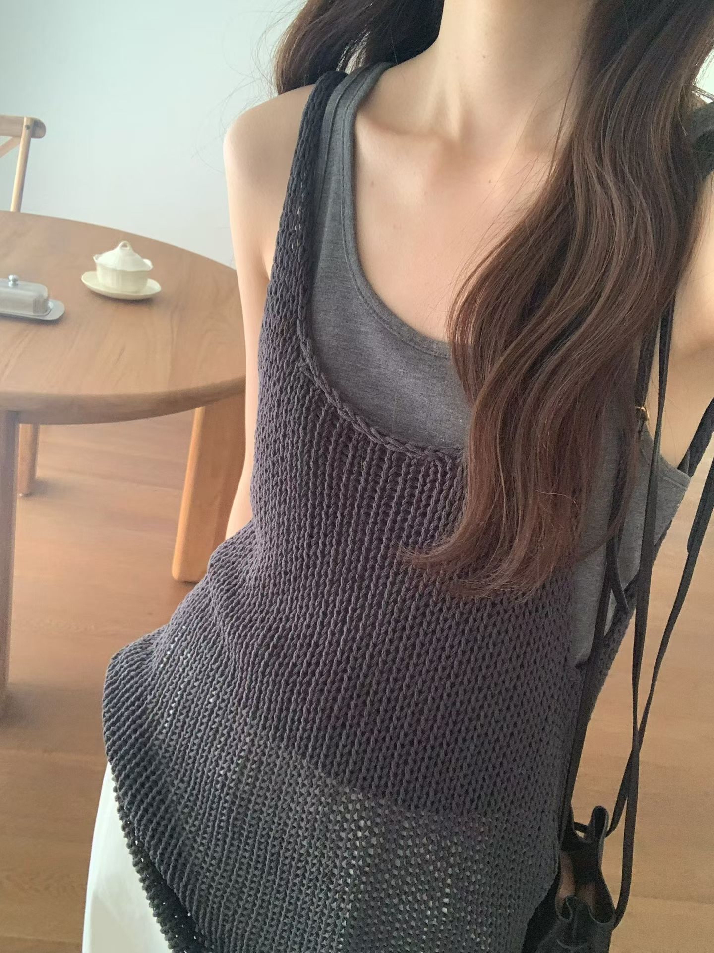 🇰🇷東大門女裝 | knit sleeveless 