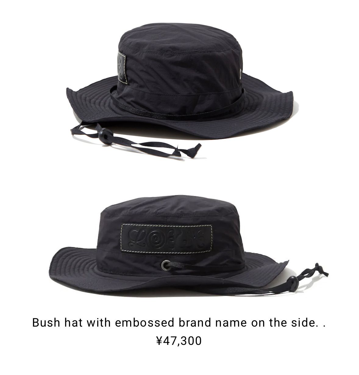 現貨 Loewe Explorer Hat 'Black'