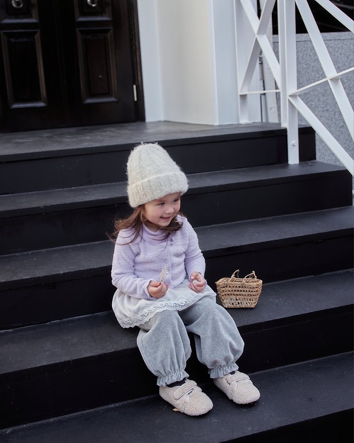 Momoann | Satin Joggers (Melange) with Mom
