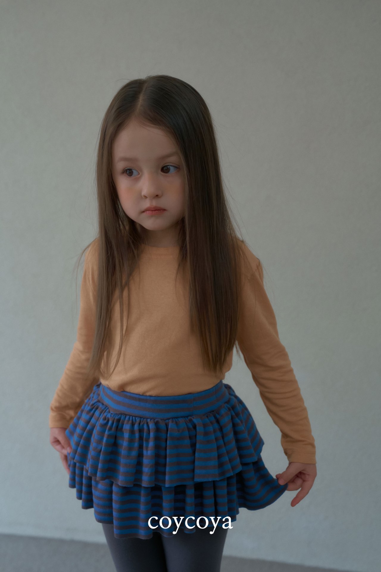 🌸預訂 韓國直送🌸🇰🇷COYCOYA四色日常百搭長袖打底T恤