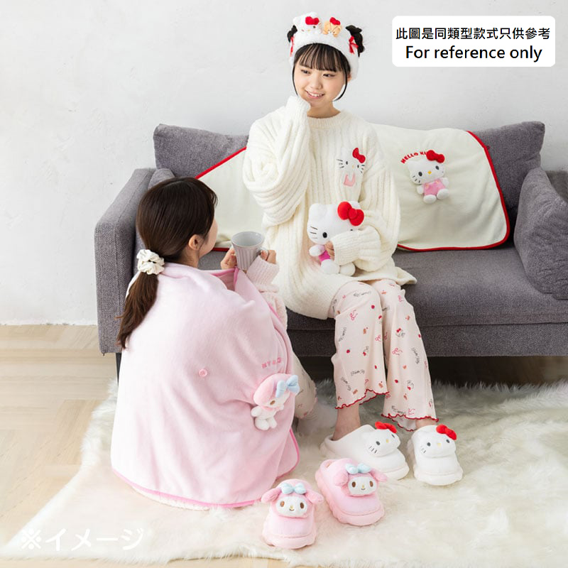 現貨｜Sanrio Hello Kitty 日版 兩用 毛毯 2-WAY Blanket 110x70cm (71512-3)
