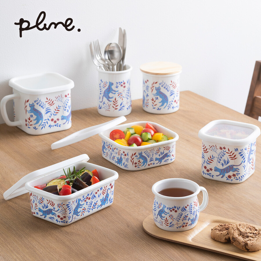 💢限時特價💢🔥🔥【日本製《PLUNE》多用途方形珐瑯鍋】
