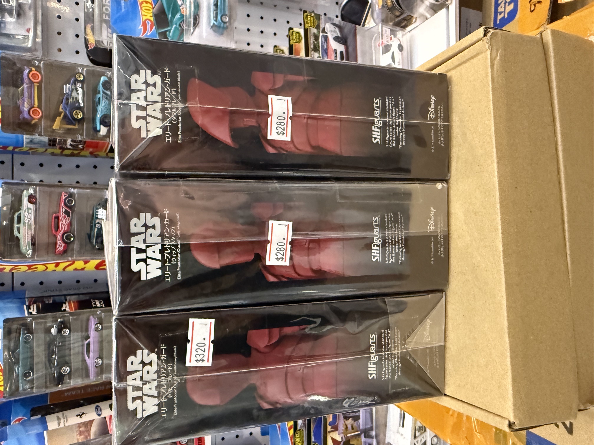 S.H.Figuarts SHF Star Wars 星球大戰：最後的絕地武士 菁英禁衛軍  Elite Praetorian Guard 全三種 (Set of 3) 