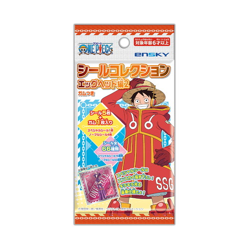 <隨機發貨>OnePiece 收藏貼紙 蛋頭島篇2(單個)