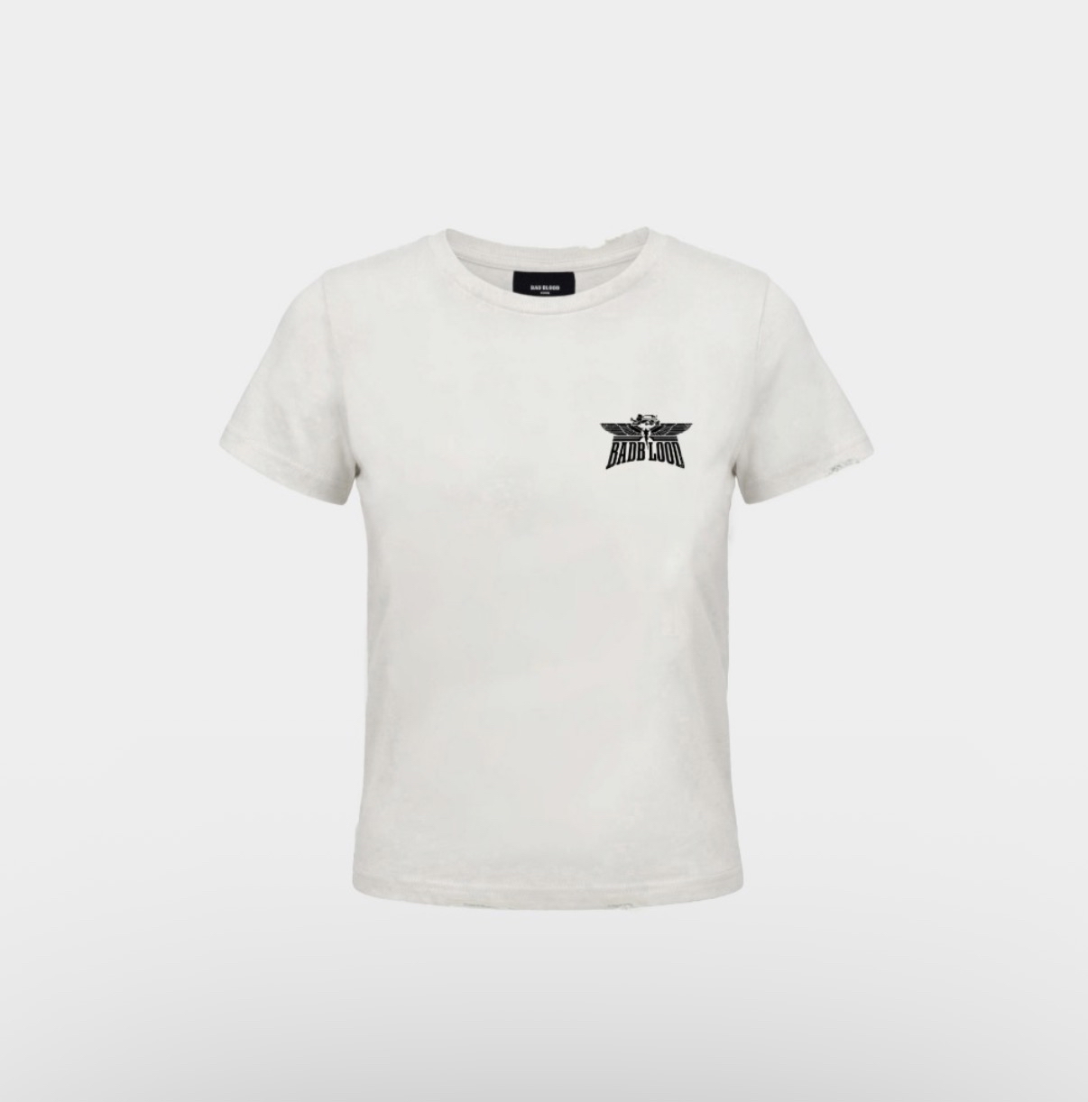 BADBLOOD新款[w-tee26-175] Aero Rider Squad Short Sleeve T-Shirt - White