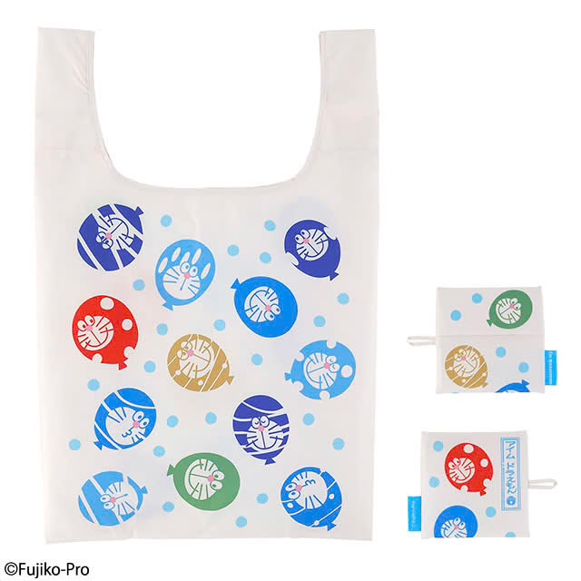 [訂購] 多啦A夢袋 環保袋 Totebag 櫻花 達摩 Ecobag Doraemon生活｜可收納 三款圖案