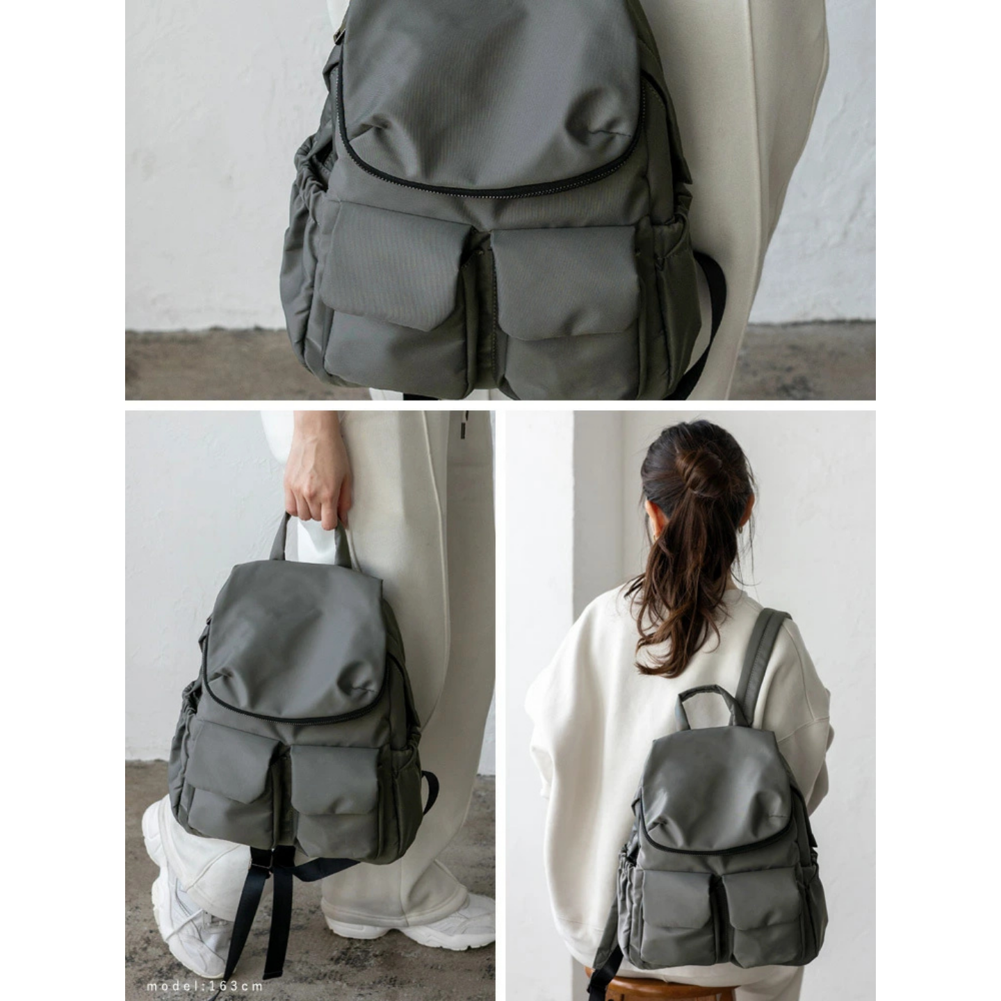 日本代購【 日本直送 10格 輕量 百搭 背囊10-Pocket Lightweight Backpack 】 