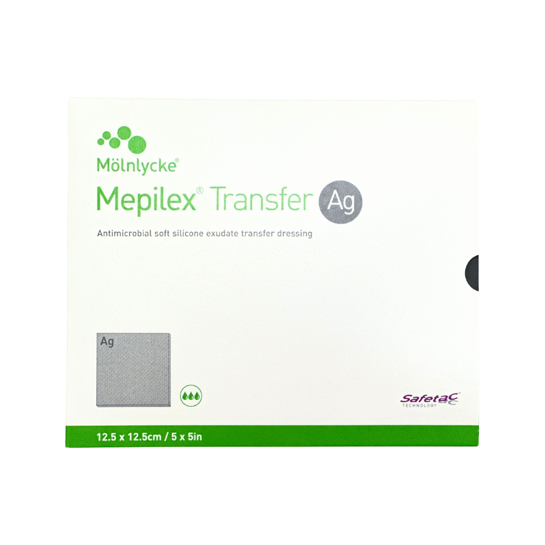 Molnlycke Mepilex Transfer Ag 銀離子敷料貼