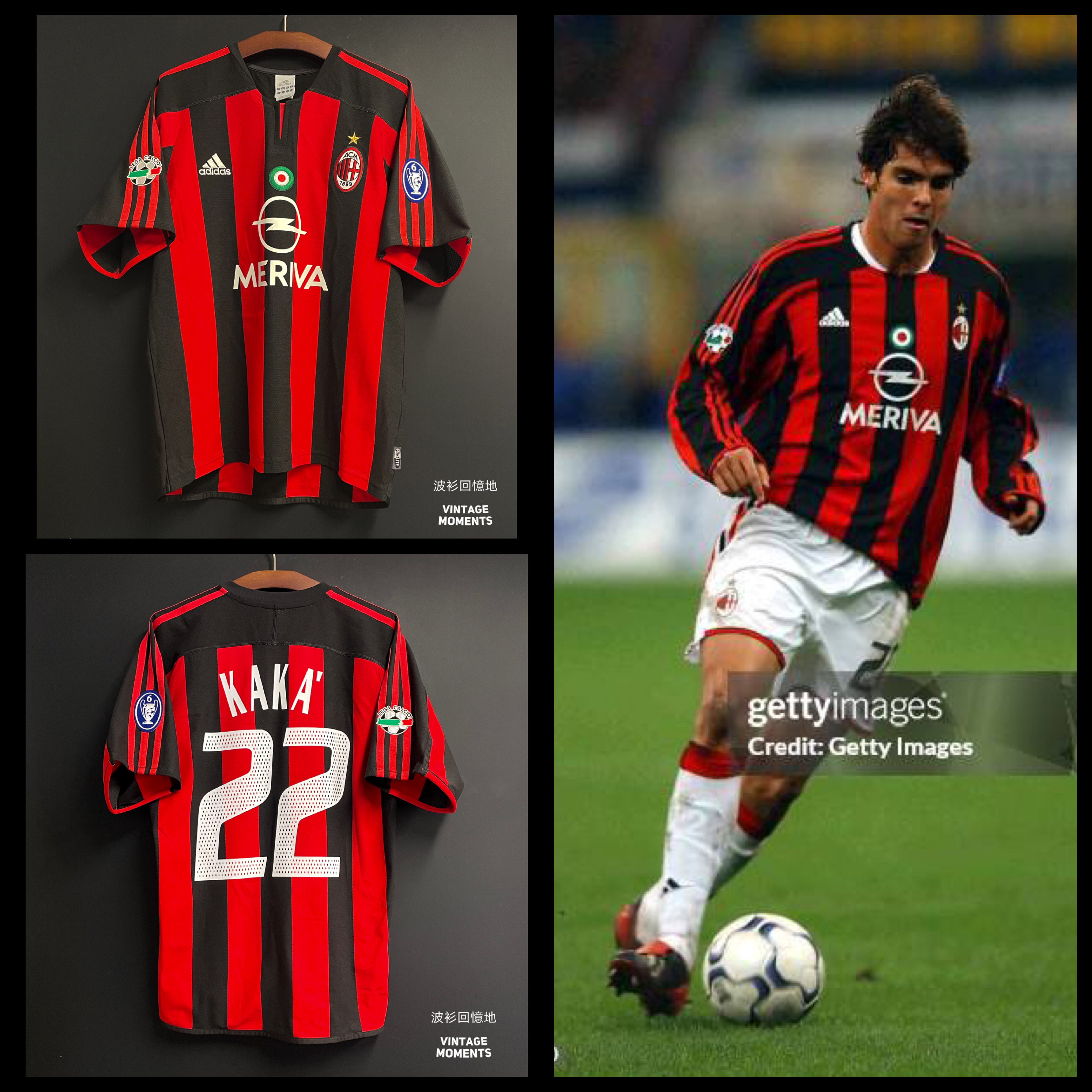 AC米蘭03/04主場 卡卡 AC MILAN HIME SHIRT KAKA