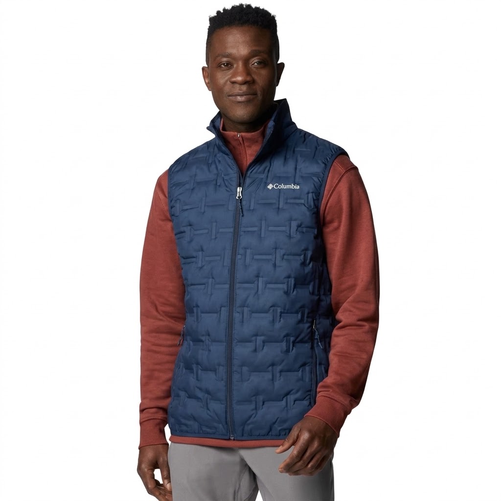 M-Columbia Delta Ridge II Down Vest/Collegiate Navy
