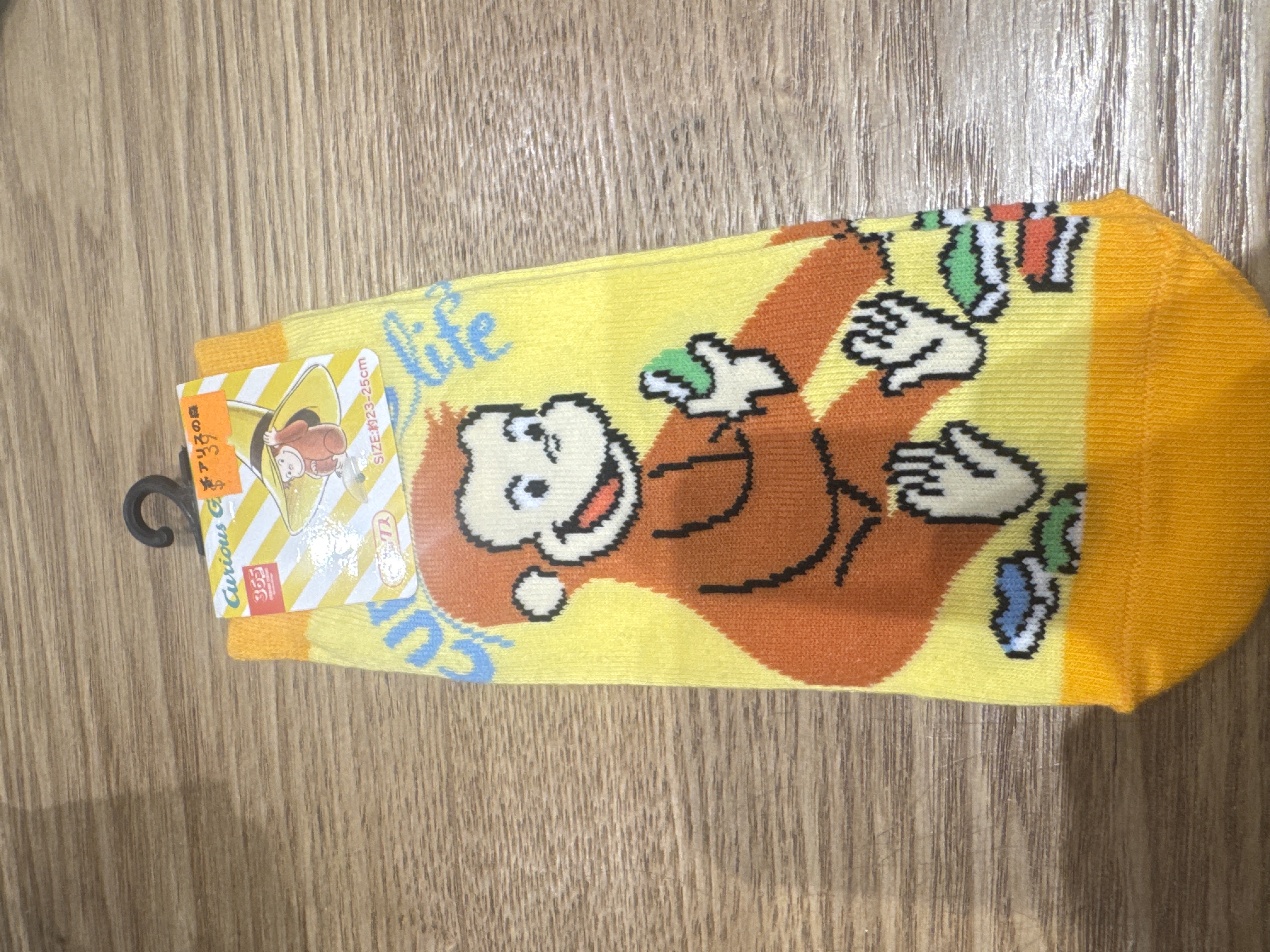 curious george系列襪