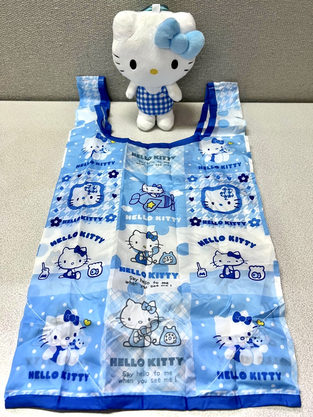 🎌日本直送🎌Hello Kitty 公仔掛飾連收納環保袋