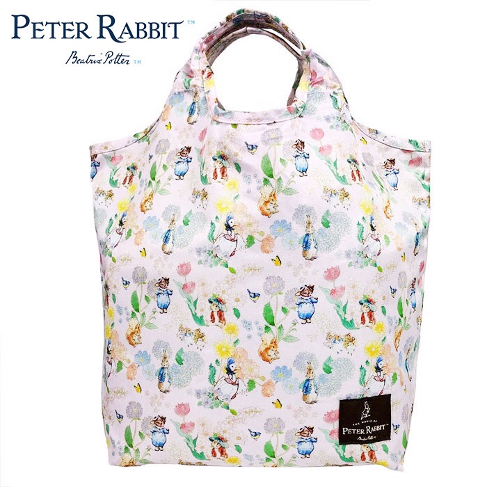 現貨｜Peter Rabbit 彼得兔 日版 可摺疊 手挽 環保袋 (粉紅 891896)