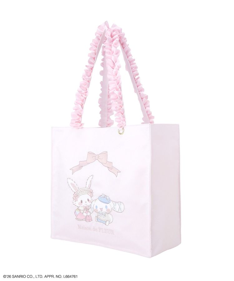 🎀【預訂】Maison de FLEUR × Wish me mell & Cinnamoroll Tote Bag