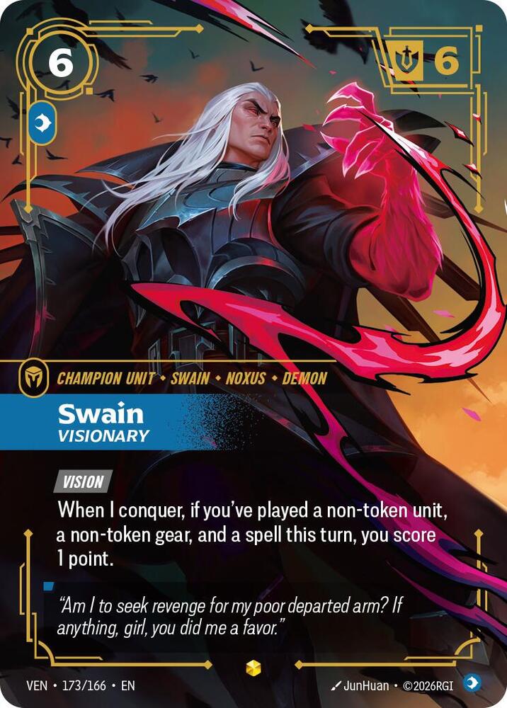 [ Vendetta - Overnumber ] Swain, Visionary