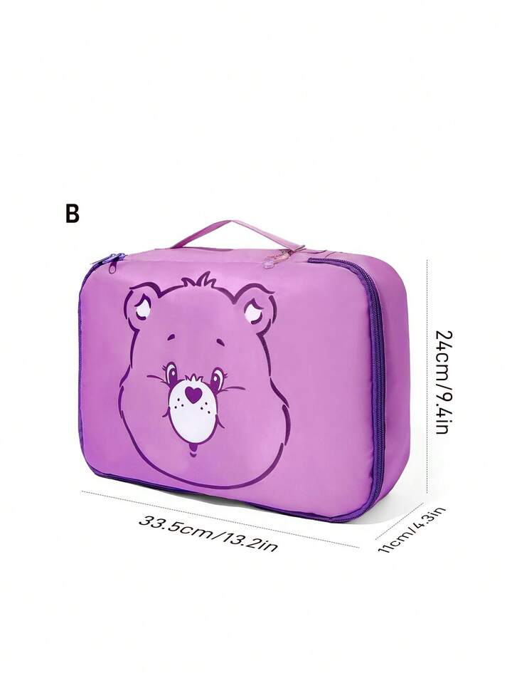 可愛熊熊旅行收納包