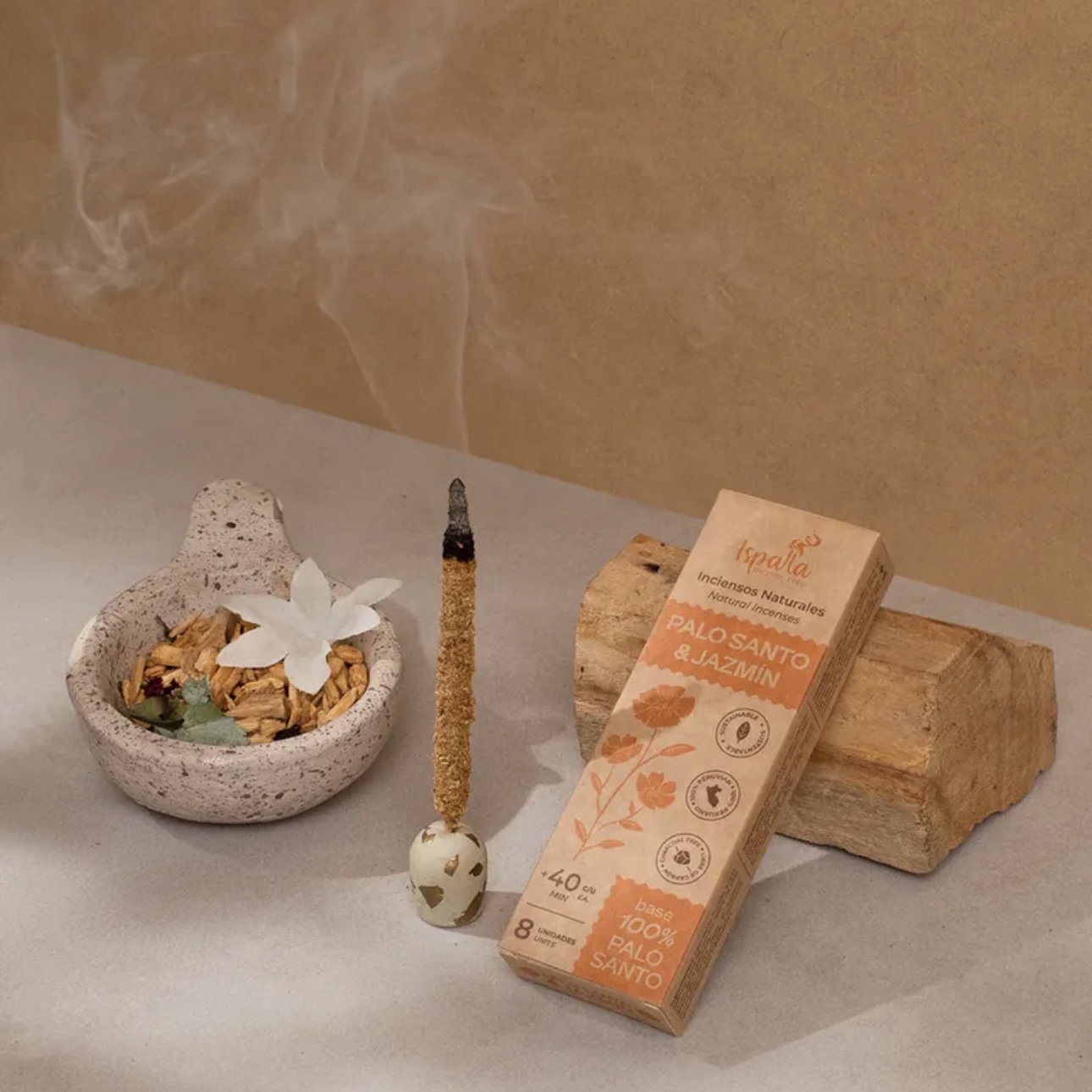 Ispalla 聖木+ 茉莉粗線香