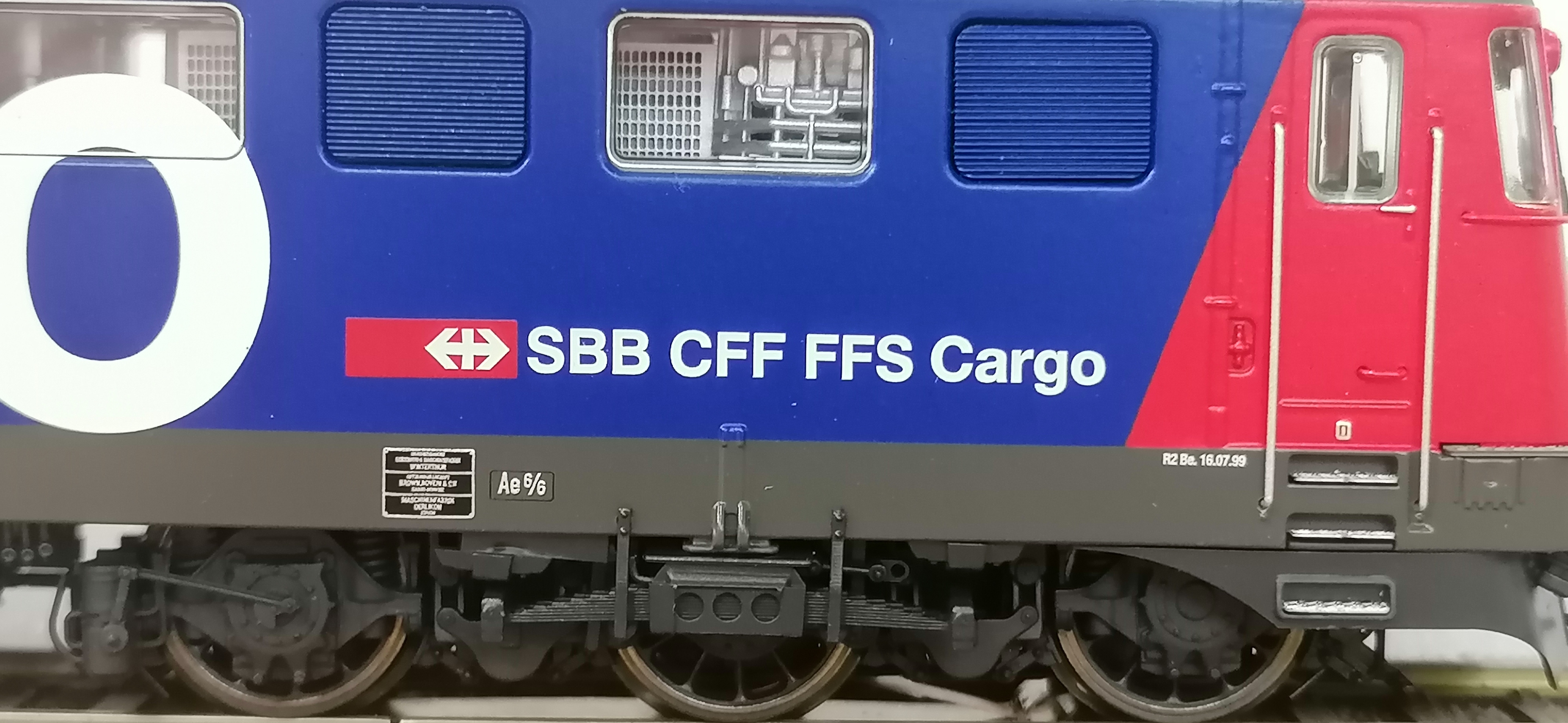 ESU SBB Cargo Ae 610 487-1 "Langenthal" DCC digital Sound HO