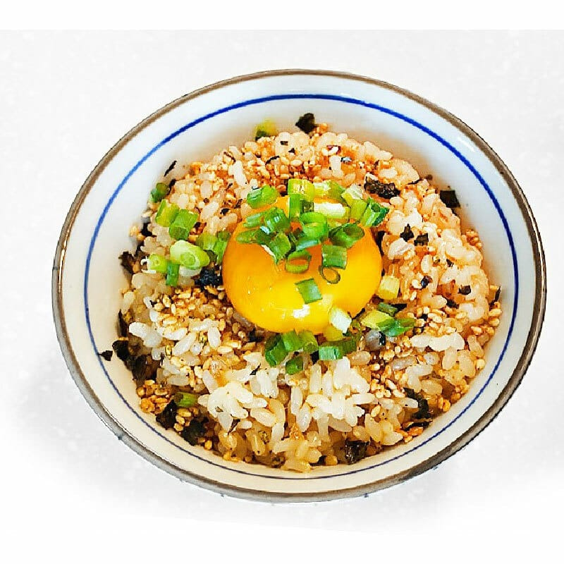 韓國南大門手工炒芝麻大米紫菜飯素