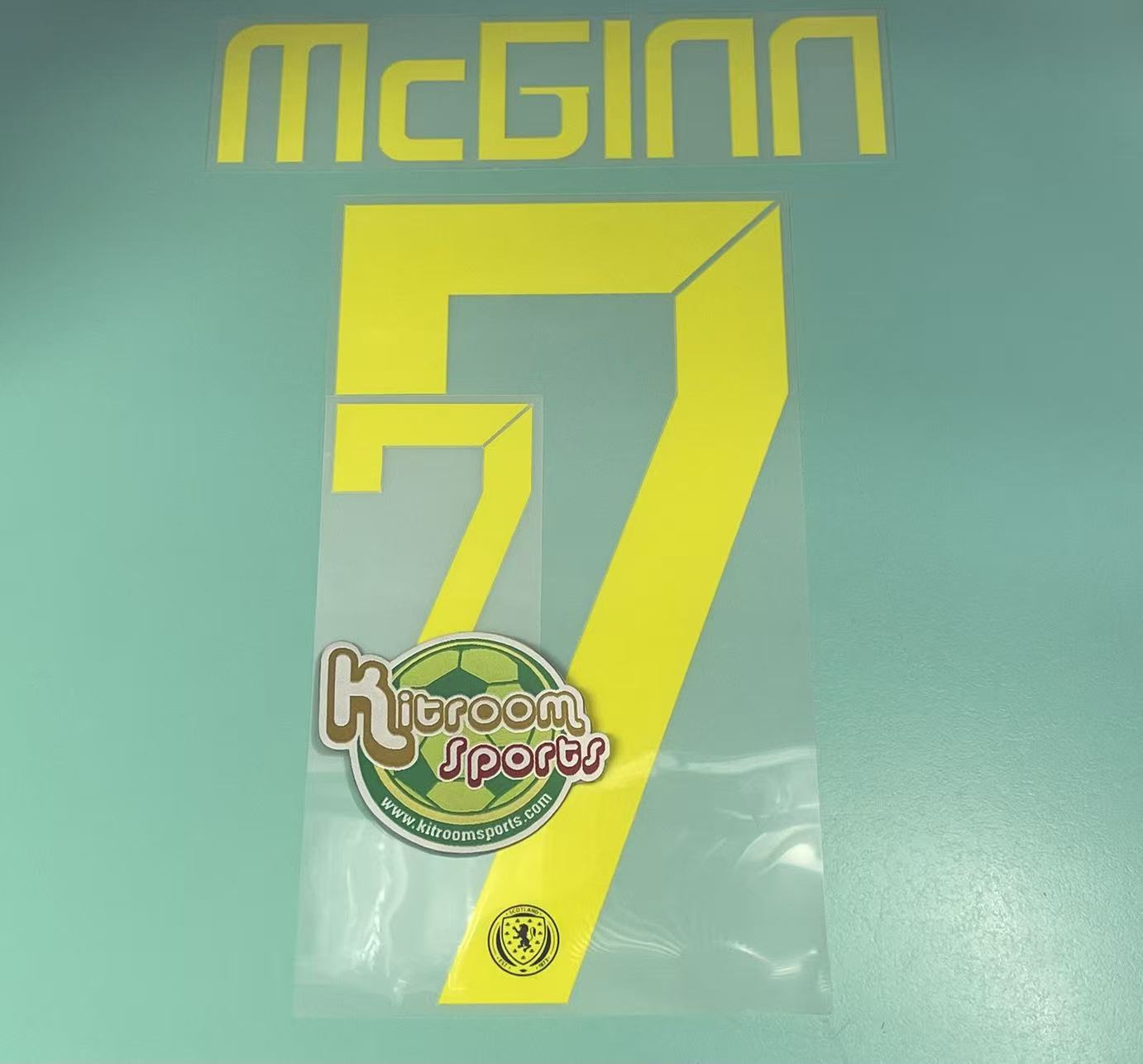 2024 Scotland Home Nameset #7 McGINN