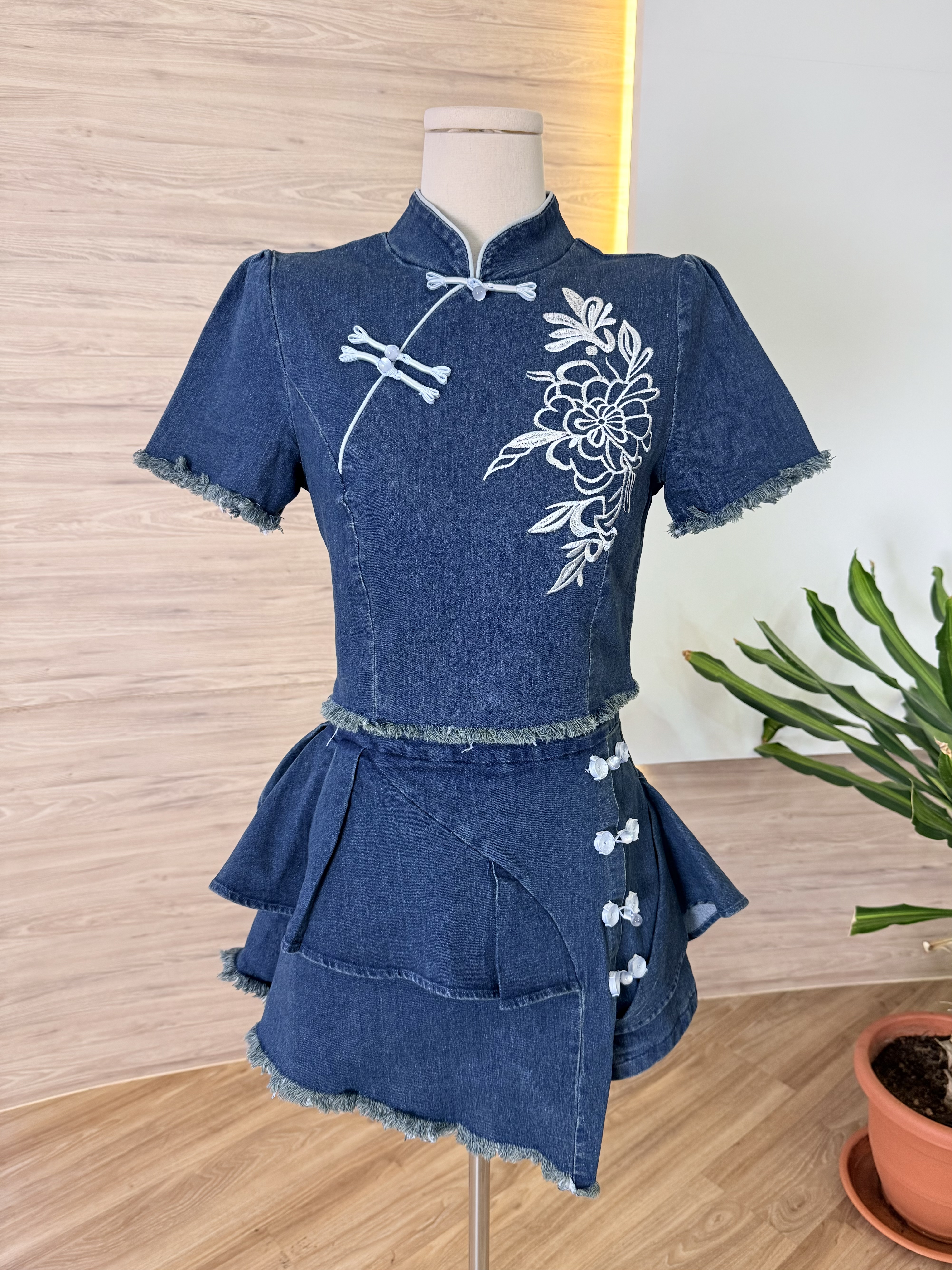 Denise Denim Set Wear