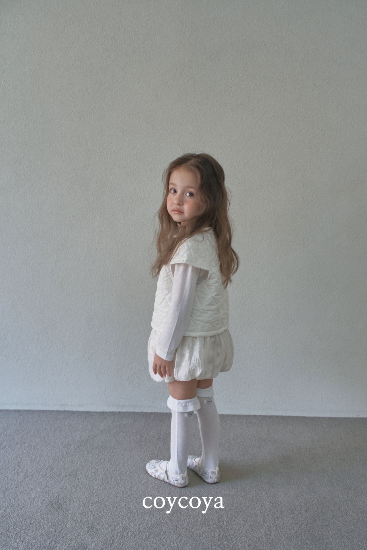 🌸預訂 韓國直送🌸🇰🇷COYCOYA兩色復古立體花花滿印南瓜裙