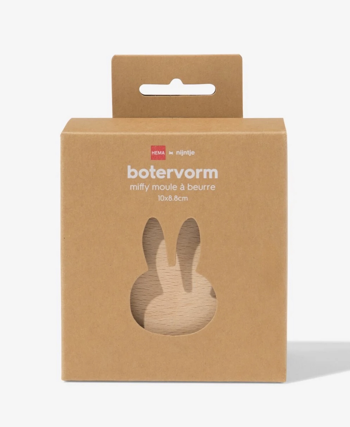 Miffy wooden butter mould 