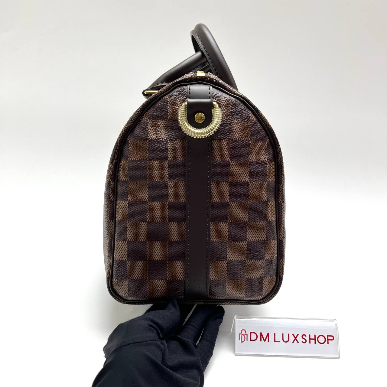 LV Damier Ebene Speedy 25 with Strap